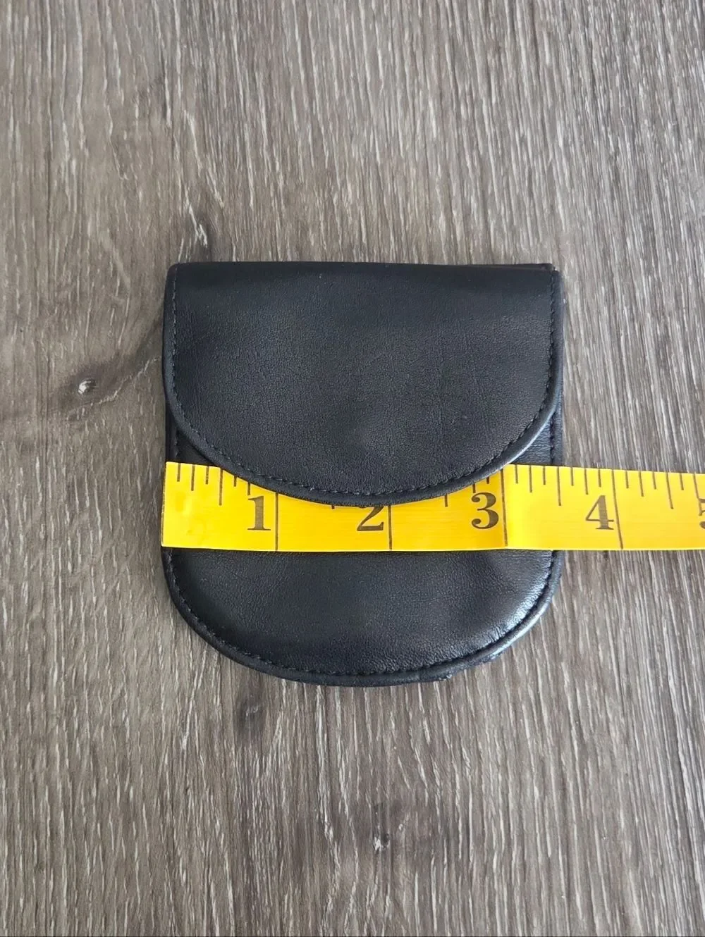 Stone Mountain Black Leather Taxi Wallet